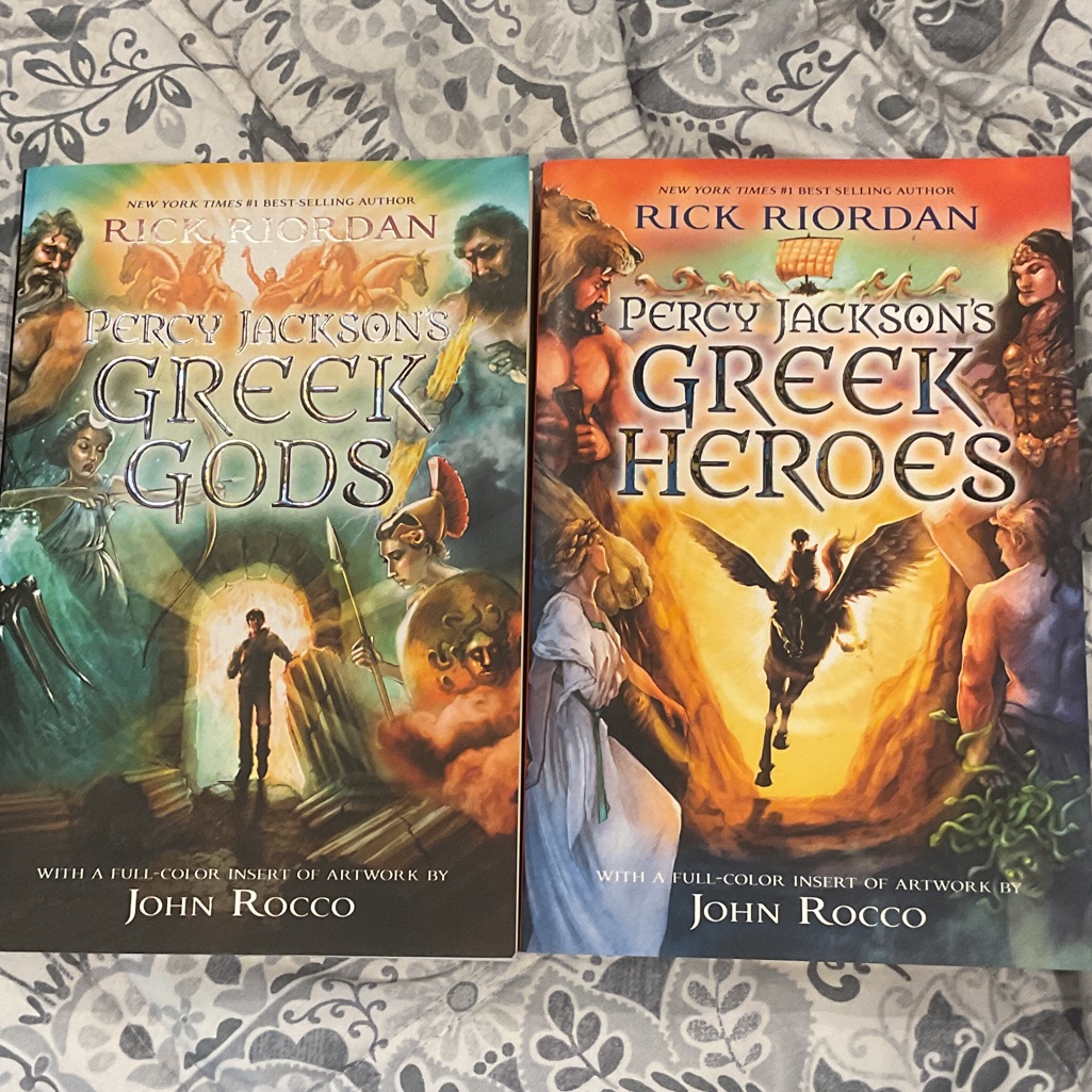 Percy Jackson's Greek Gods And Heroes Books